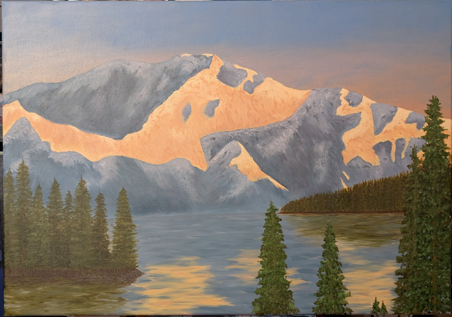 Last light Original Oil Painting