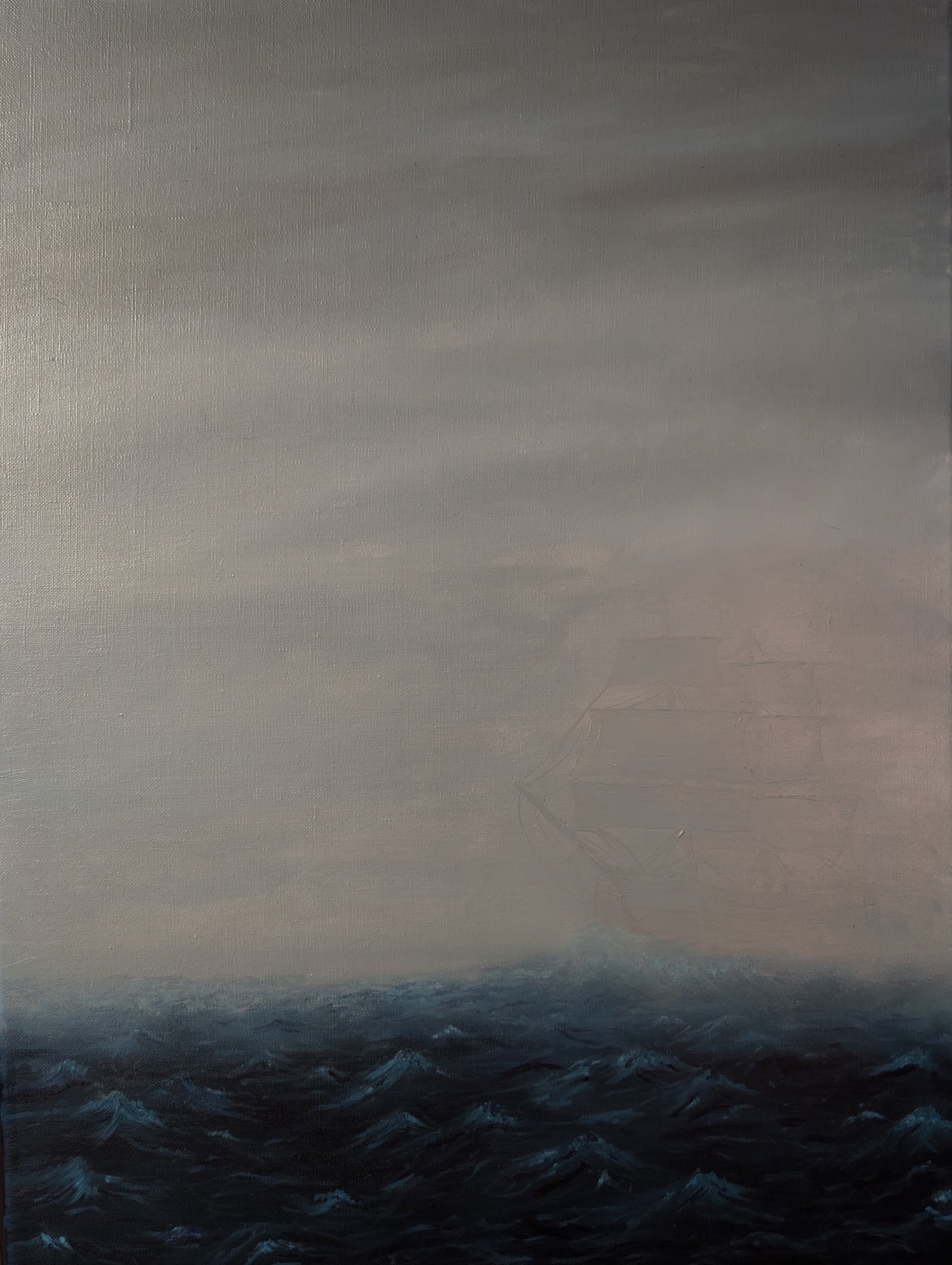 Secrets in the Mist Original Oil painting