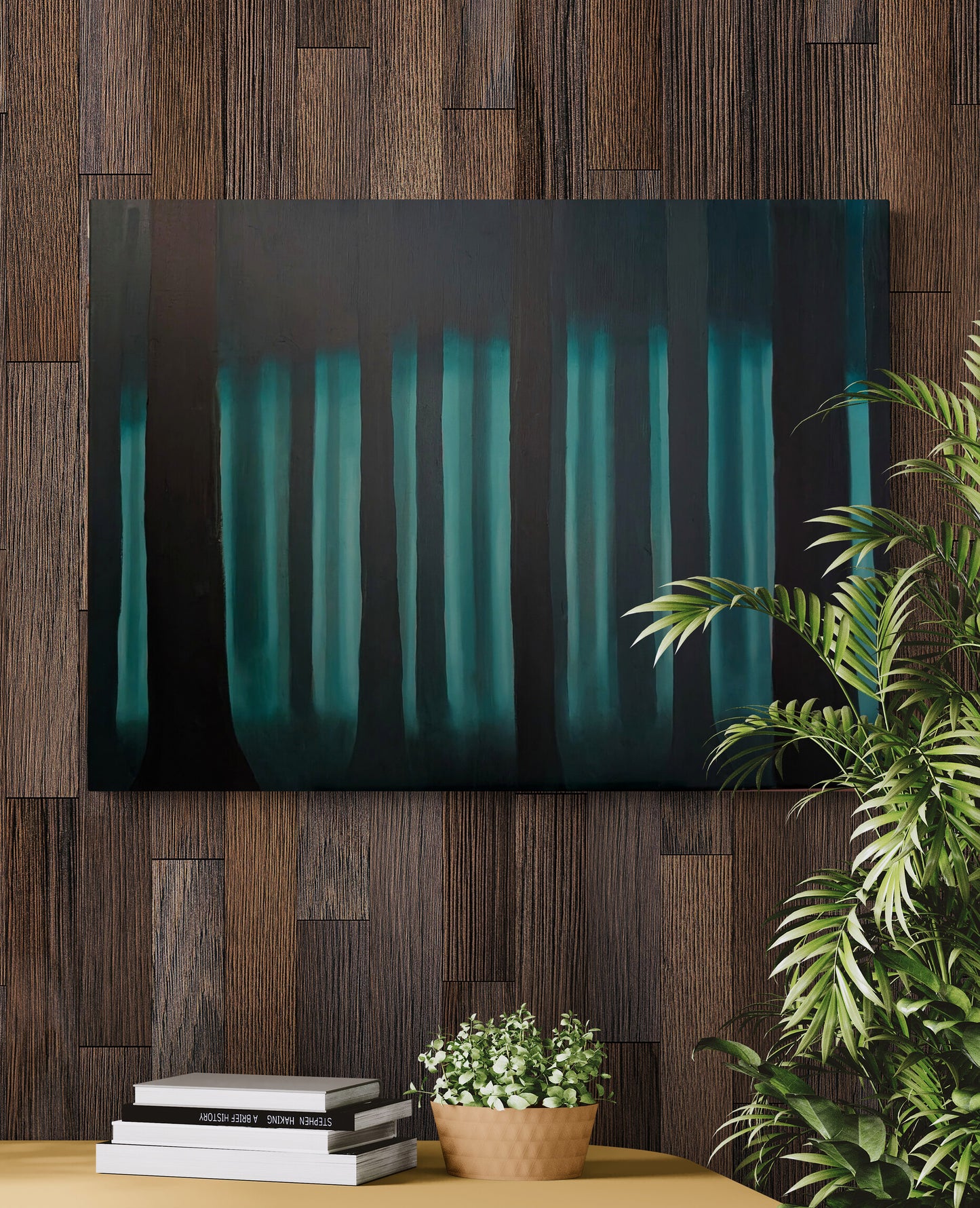 Emerald Echos Original Oil painting