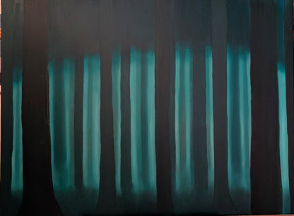 Emerald Echos Original Oil painting