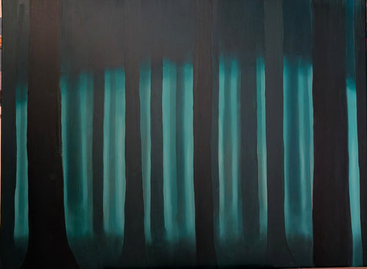 Emerald Echos Original Oil painting