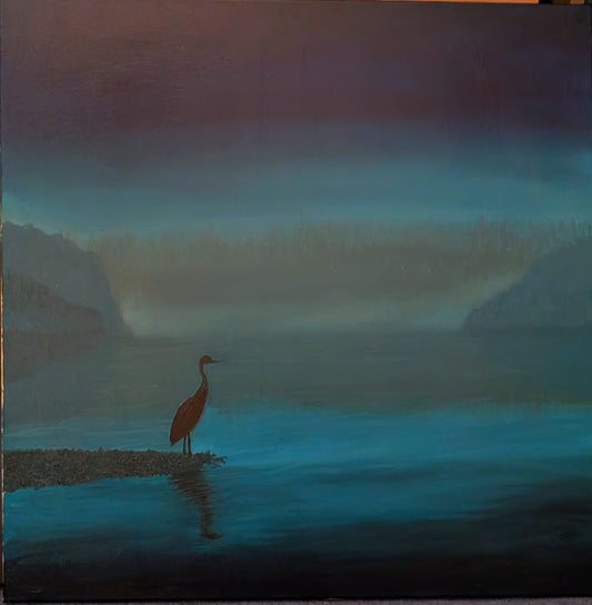 Whispers on the Water Original Oil Painting