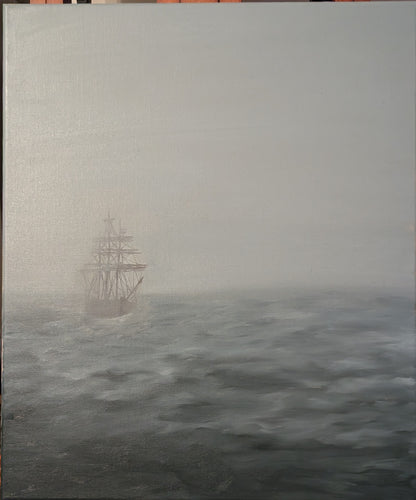Unseen Shores Original Oil Painting