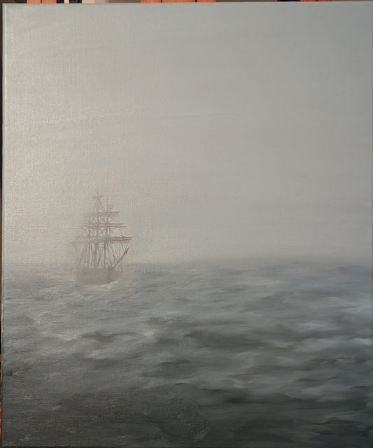 Unseen Shores Original Oil Painting