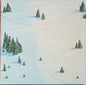 Stillness Interrupted Original Oil Painting 20x20cm